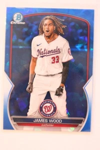 2023 Bowman Chrome Sapphire James Wood BCP-224 SP Variation - Bild 1 von 2