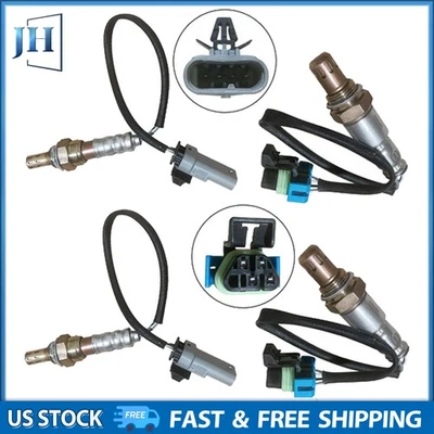 4x Sensor de oxígeno O2 aguas arriba+aguas abajo para Cadillac Escalade Chevy Suburban 2015-2018 Foto 1 de 4
