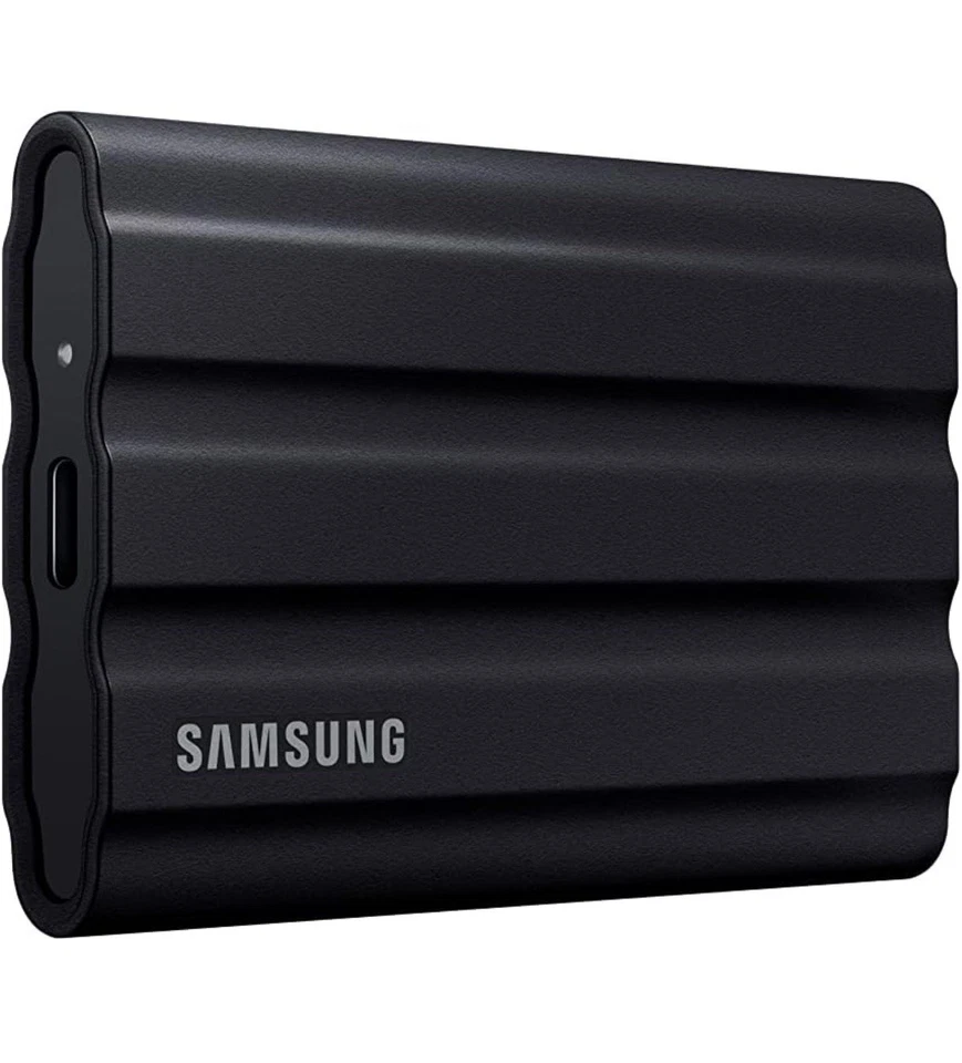 Samsung T7 Shield 2TB USB-C Portable External SSD - Black (MU-PE2T0S) - Image 1 of 1