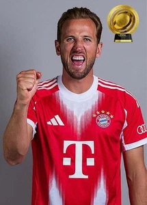 Harry Kane  Autogrammkarte Bayern München Klub WM 2025 - Bild 1 von 2