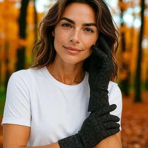 Guanti Nordstrom compatibili touch screen stampa animalier nero grigio taglia L/XL  - Foto 1 di 4