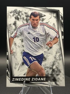 2024 Leaf #9 Zinedine Zidane - Picture 1 of 3