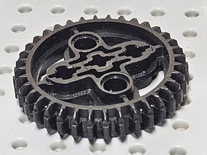 Lego Technic engranaje engranaje rueda doble bisel (z36 dientes) [32498] negro x1 - Imagen 1 de 3