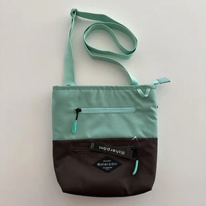 Sherpani Bag Crossbody Seagreen Nylon Clolorblock Sadie RFID Travel Vegan - Picture 1 of 10