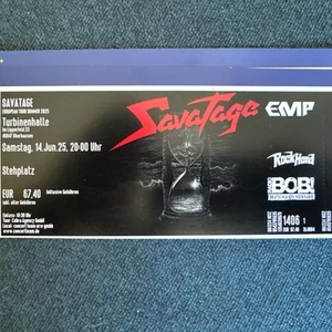 Savatage Ticket Oberhausen 14.06.2025 - Bild 1 von 1
