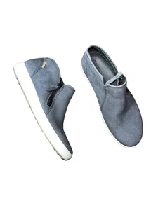 Stivaletti donna Ecco Soft 7 nabuk zip grigio argento nuovi senza scatola US 6-6,5 EU 37 - Foto 1 di 6