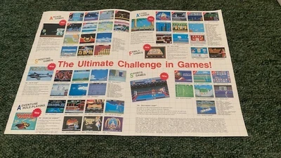 Sega  Master System II (2) console Catalog leaflet (1) - Image 1 of 2