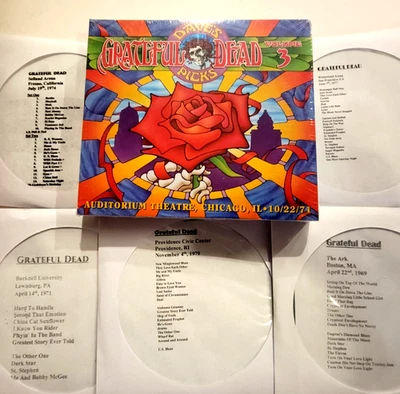 FACTORY SEALED Grateful Dead Dave's Picks 3 Volume Three Chicago Illinois 1971 - Image 1 of 4