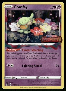#SWSH242 Comfey SWSH: Sword & Shield Promo Cards Holo - Picture 1 of 2