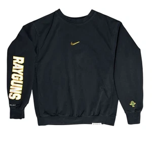 NIKE Standard Issue Rayguns Sweatshirt Mens M Black Gold Dri-Fit DJ5320-010 - Picture 1 of 15