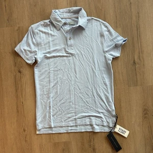 Nifty Genius Herren Poloshirt Hellblau Größe Small Kurzarm Freizeit Neu mit Etikett - Bild 1 von 6