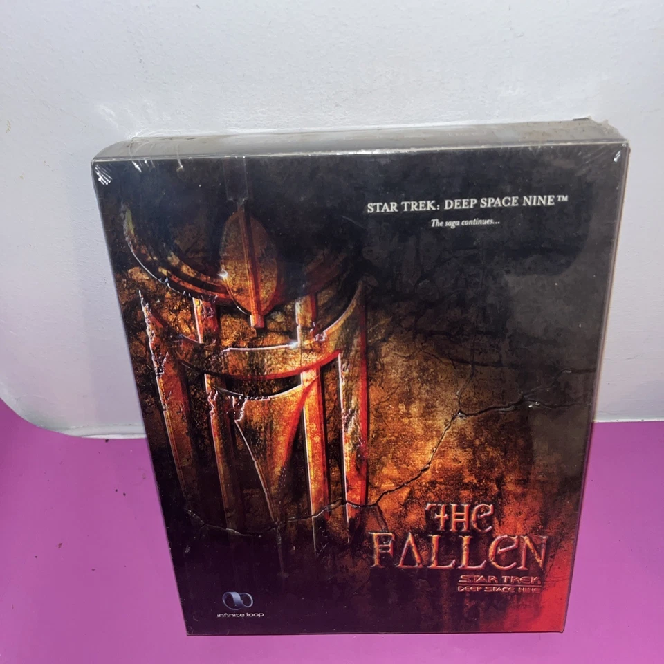 STAR TREK DEEP SPACE NINE The Fallen PC CD-ROM 2000 BRAND NEW SEALED BIG BOX vtg - Image 1 of 4