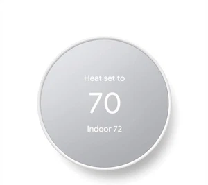 Google Nest Thermostat-Snow - Picture 1 of 12