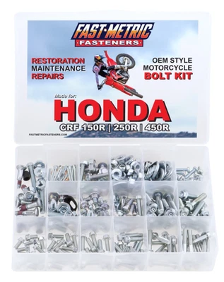 Kit de pernos 320 piezas para Honda CRF 450R Foto 1 de 4