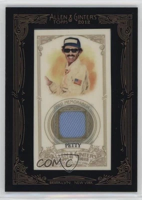 2012 Topps Allen & Ginter's Framed Mini Relics Richard Petty #AGR-RPE HOF - Image 1 of 2
