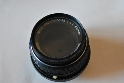 Lente principal de enfoque manual Pentax 50 mm f1,4 Pentax SMC, Pentax-A, Pentax-M montura PK Foto 1 de 4
