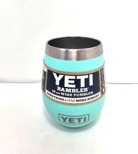 Vaso de vino YETI Rambler 10 oz aislado al vacío acero inoxidable NUEVO - SIN TAPA - Imagen 1 de 5