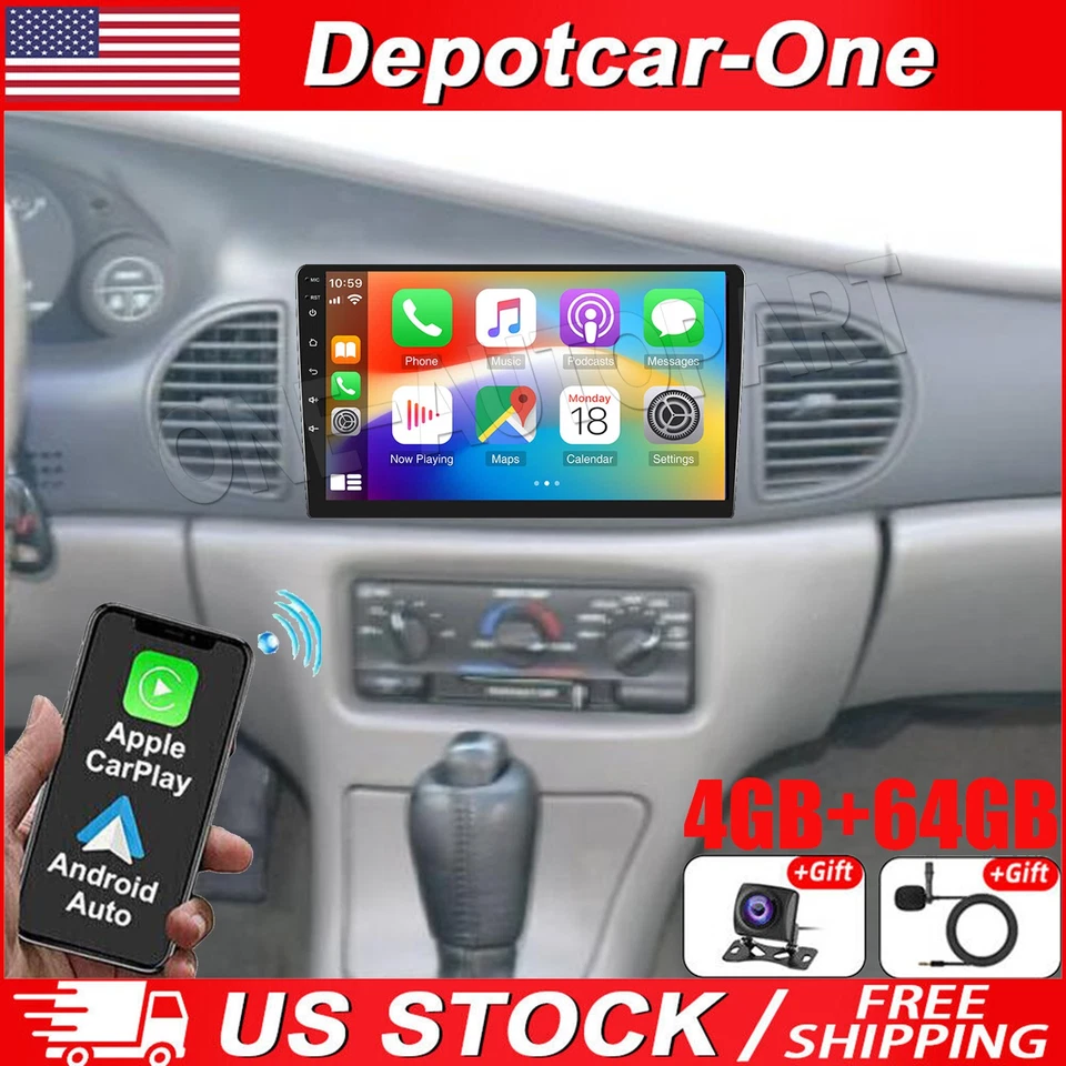 10'' Car Radio Stereo For Buick Regal 1997-2004 Android 13 CarPlay GPS BT 4+64GB - Image 1 of 4
