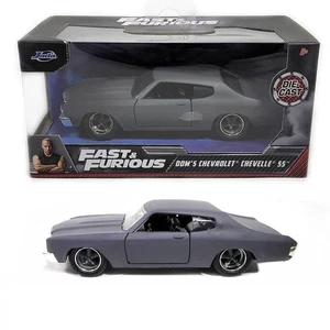 Modello Auto CHEVROLET CHEVELLE Nera OPACA di DOM Fast Furious 1/32 Jada Toys - Foto 1 di 5