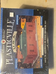 NEU NIP Bachmann Plasticville USA Silber Serie Bibliothek Silber Serie - Bild 1 von 2