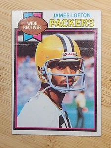 1979 Topps Football NFL Sports Trading Rookie Card #310 James Lofton RC Packers - Picture 1 of 3