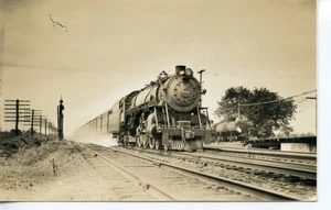 25D389 PONTIN RPPC 1930s/40s BALTIMORE & OHIO RAILROAD 4-6-2 LOCO #5319 - Picture 1 of 1