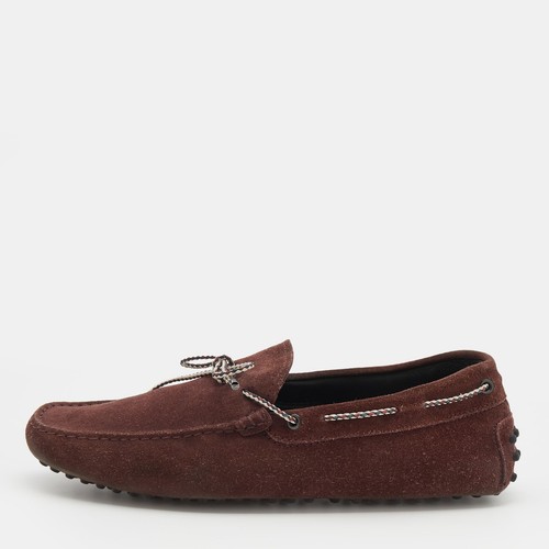 TOD’S Mocassini slip on fiocco Tod's Borgogna taglia 42