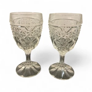 CRYSTAL D'ADRIANA Vintage 2er Set - LUNA CORDIAL - 7 Unzen Gläser. - Bild 1 von 5