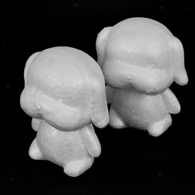 2x DIY White Polystyrene Foam Modelling Party - Image 1 of 4