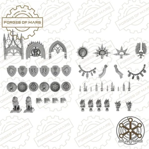 Knights - Emerald Legion - Angelic Vehicles Ornaments (x45) - Picture 1 of 6