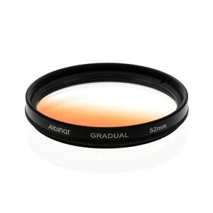 Albinar 52mm Orange Graduated Gradual Color camera Filter Double threaded NEW - Picture 1 of 1