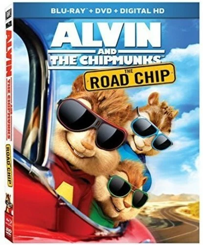 Alvin and the Chipmunks: The Road Chip (Blu-ray/DVD Combo, 2015) VG+ D19 - Image 1 of 1