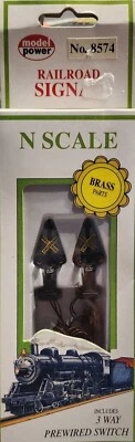 Model Power N Scale Railroad Signal No.8574 - Image 1 of 2