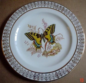Churchill Sampsonite Collectors Plate BUTTERFLY #4 - Picture 1 of 2