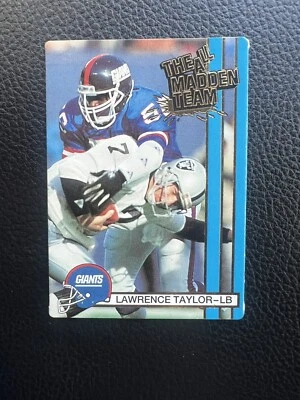 1990 Action Packed LAWRENCE TAYLOR #12 The All-Madden Team NY Giants - Image 1 of 2