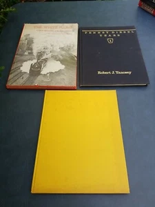 The White Plume, Pennsy Diesel Years & Double- Diesels Railroad Train book lot - Picture 1 of 12