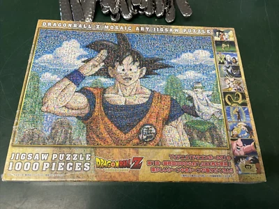 ENSKY Artbox 1000 Piece Jigsaw Puzzle Dragon Ball Z Son Goku Mosaic Art - Image 1 of 4