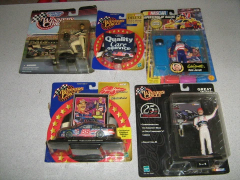 Lot of 9 one  NASCAR Winner's Circle  SAM BASS COLLECTION  #88 DALE JARRETT !! Cover