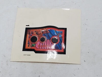 Original Vintage Centuriones Dr Terror PEGATINA CALCOMANÍA 1986 Kenner Figura Doc  Foto 1 de 3