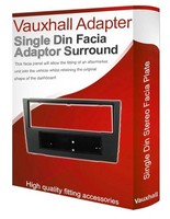 Vauxhall Astra H stereo radio Facia Fascia panel plate trim CD surround adaptor