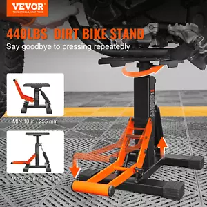 VEVOR Dirt Bike Lift Stand, Motorcycle Jack Lift Stand 440 lbs Capacity and Hydr - Picture 1 of 12