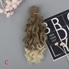 15*100cm tresses Screw Curly Hair Extensions for All Dolls DIY Hair Wigs toys~