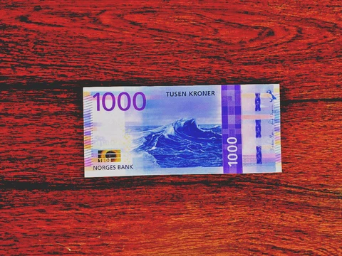 NORWAY NORGES BANK 1000 Kroner 2019 GEM UNC Cover