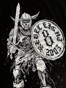Rebel Eight 8 X Crimson Dragon slayer Long Sleeve Rare Double Sided Large - Picture 1 of 3