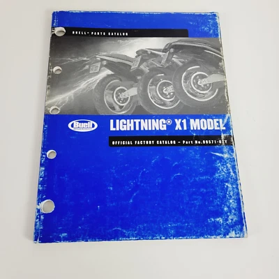 Catálogo Oficial de Fábrica Buell para Modelos Lightning X1 2002 99571-02Y Foto 1 de 4