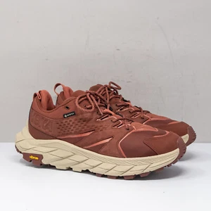 Hoka Anacapa Low GTX, Women's 10 B (Cherry Mahogany / Hot Sauce) - Picture 1 of 7