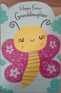 Easter Card For Granddaughter E22 - Picture 1 of 2