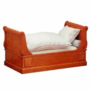 Kit de muebles de cama y cama Biedermeier mini casa de muñecas Mundus - Imagen 1 de 2