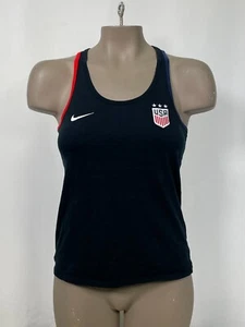 Camiseta sin mangas USWNT Team USA Fútbol Nike Negra Rendimiento para mujer PEQUEÑA - Imagen 1 de 11