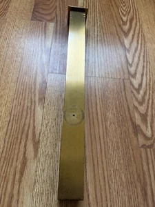 Vintage Solid Brass Table Base DIY Square 4 Legs + Frame Antique Look - Bild 1 von 7